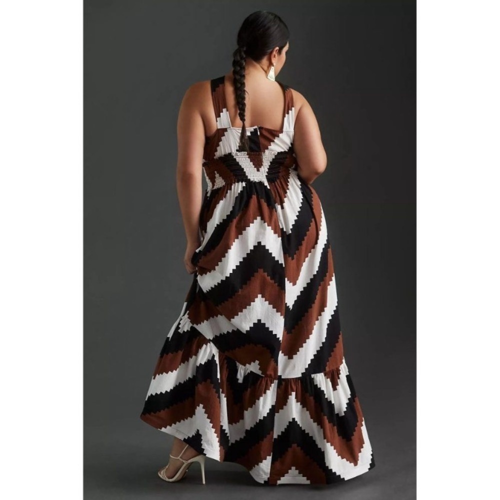 PLENTY BY TRACY REESE
Printed Halter Maxi Dress 2X - Picture 3 of 9